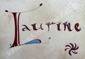 calligraphie de prénom